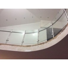 ОГРАЖДЕНИЕ ЛЕСТНИЦ СТЕКЛЯННОЕ
